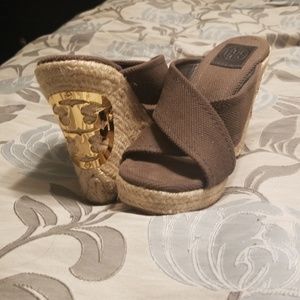Tory Burch Brown Wedge